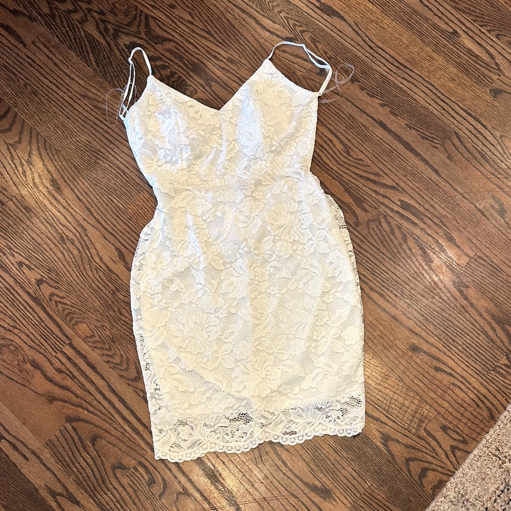 Windsor Ivory Lace Dress